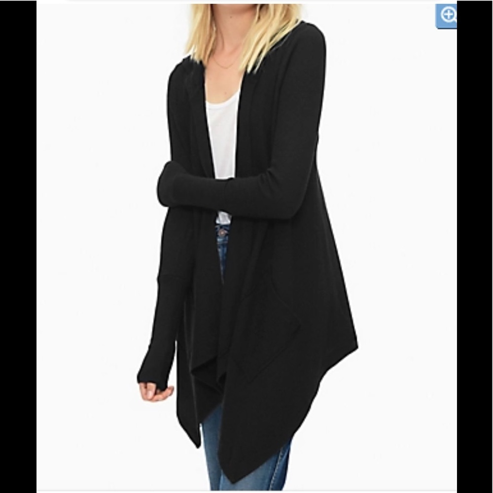 Splendid Thermal Flight Hoodie Cardigan